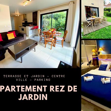 Le Neptune, Appartement Avec Parking Et Jardin Proche Universite Caen Kültér fotó