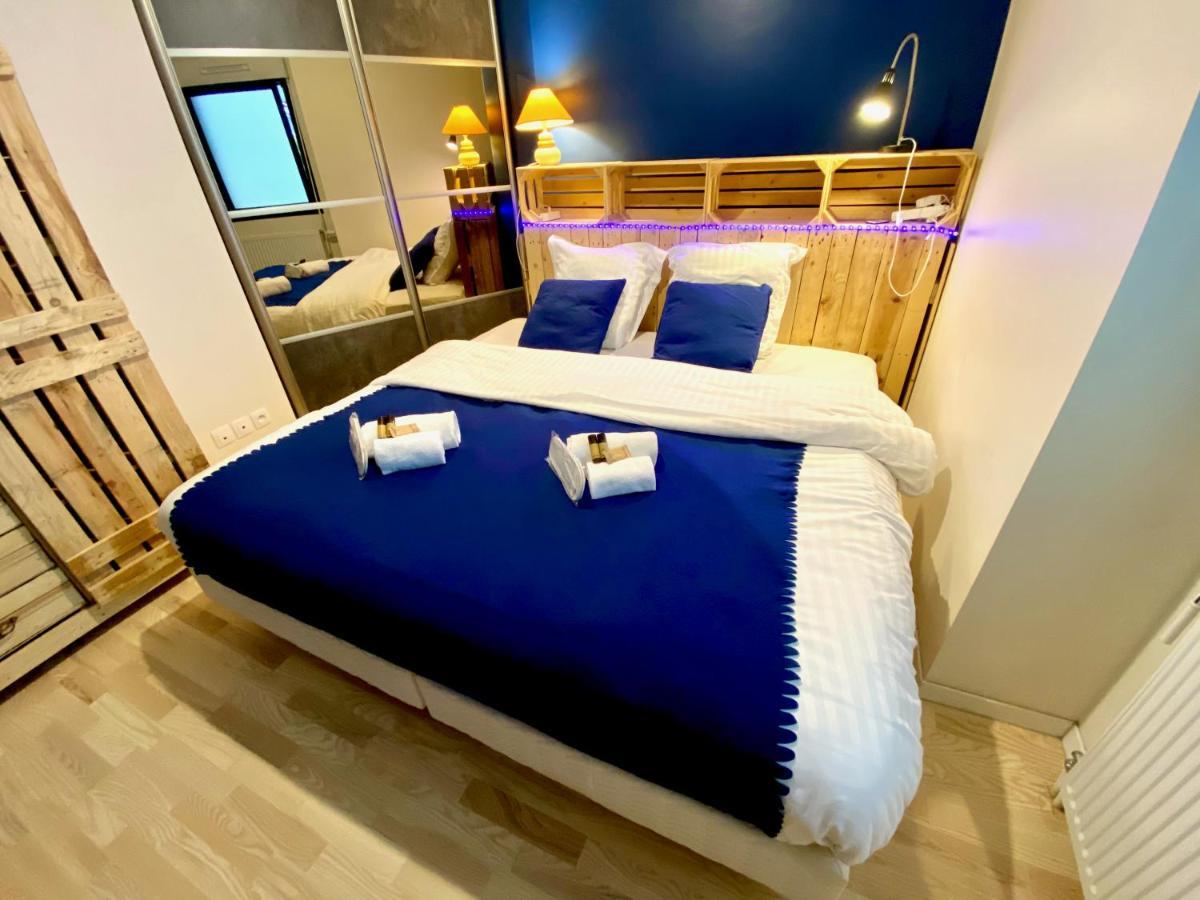 Le Neptune, Appartement Avec Parking Et Jardin Proche Universite Caen Kültér fotó