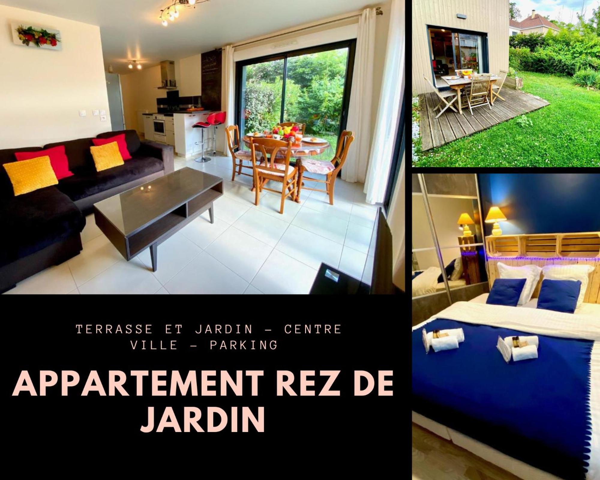 Le Neptune, Appartement Avec Parking Et Jardin Proche Universite Caen Kültér fotó